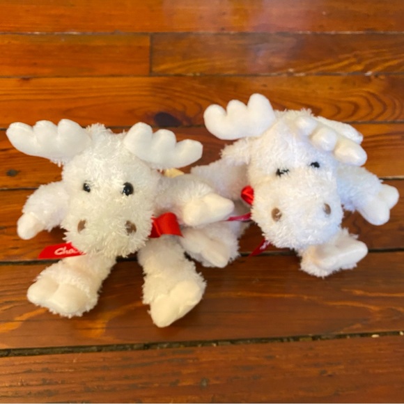Dan Dee Chocolate Moose Plush Set of 2 NWT - Picture 2 of 8